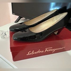 Salvatore Ferragamo Patent Leather Pumps